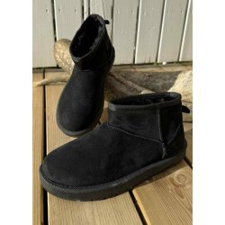 Low Teddy Boots 9163- Black