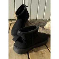 Low Teddy Boots 9163- Black