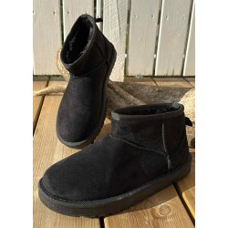 Low Teddy Boots 9163- Black