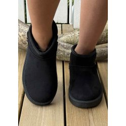 Low Teddy Boots 9163- Black