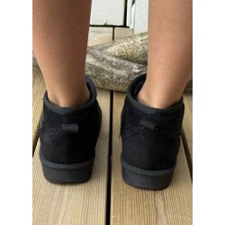 Low Teddy Boots 9163- Black