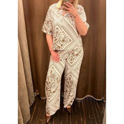 Lydia ss lo Shirt- Rawhide Tofu