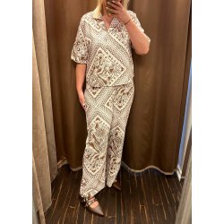 Lydia ss lo Shirt- Rawhide Tofu