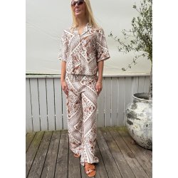 Lydia ss lo Shirt- Rawhide Tofu