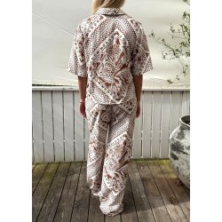 Lydia ss lo Shirt- Rawhide Tofu