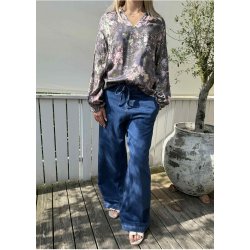 Madi Dittemarie Blouse- Grey flower
