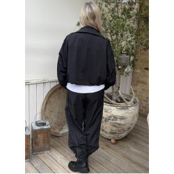 MaisaGO Track Jacket- Black
