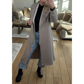 Marie Re Trench Coat- Desert taupe/