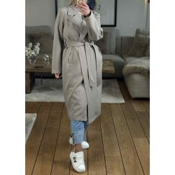 Marie Re Trench Coat- Desert taupe/