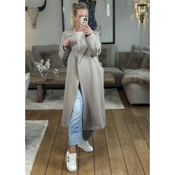Marie Re Trench Coat- Desert taupe/