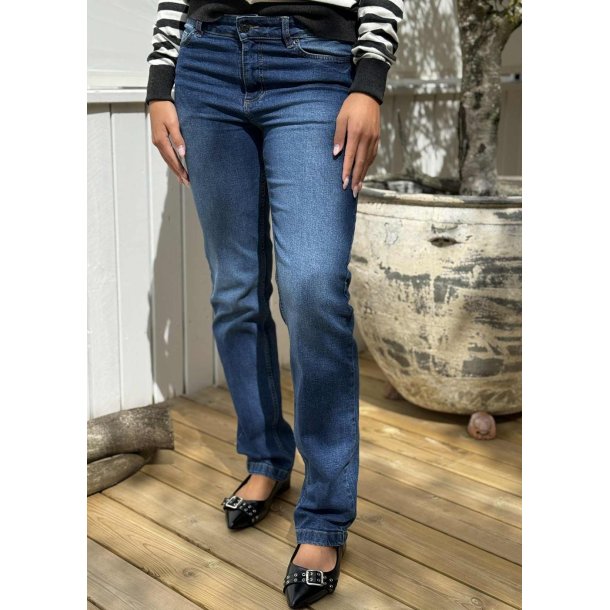 Maris Reg Fit Jeans- Medium Blue 