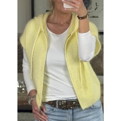 Marley Hoodie Knit- Yellow