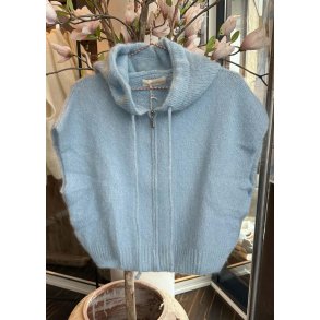 Marley Hoodie Knit- Baby blue