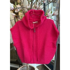 Marley Hoodie Knit- Fuschia