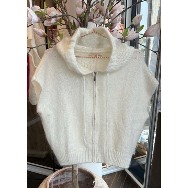 Marley Hoodie Knit- Off white