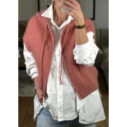 Marley Hoodie Knit- Old Rose