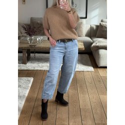 Marley Short Sleeve Knit- Camel