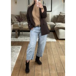 Marley Short Sleeve Knit- Camel