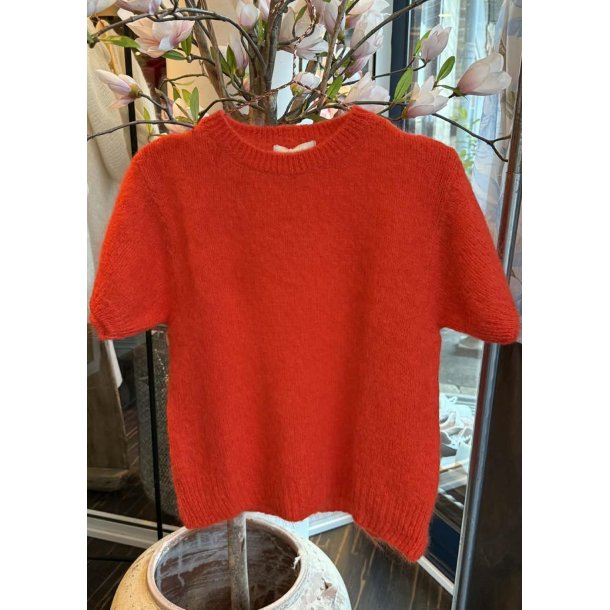 Marley Short Sleeve Knit- orange