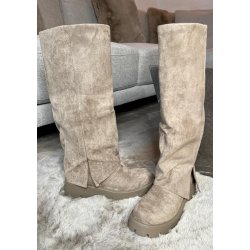 Marquiiz High Boots 7651- Khaki