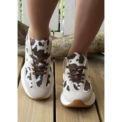 Marquiiz Sneakers 9013- Beige Cow