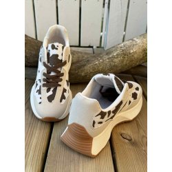 Marquiiz Sneakers 9013- Beige Cow