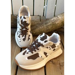 Marquiiz Sneakers 9013- Beige Cow