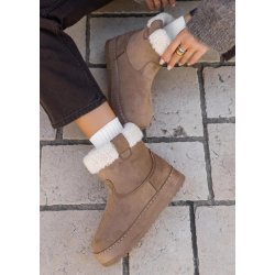 Marquiiz Warm Boots 9076- Mocca