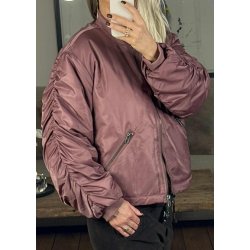 Mary New Bomber Jacket- Rose Brown