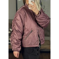 Mary New Bomber Jacket- Rose Brown