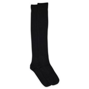 Megan Knee Sockes-Black