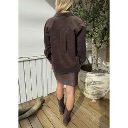 Melba Mw Mini Skirt- Seal Brown