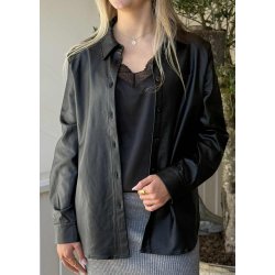 Melba Re Ls Shirt- Black