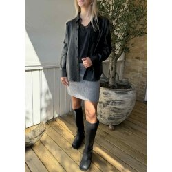 Melba Re Ls Shirt- Black