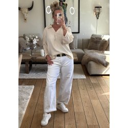Melissa Blouse- Beige 