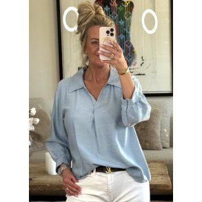 Melissa Blouse- Light Blue 