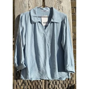 Melissa Blouse- Light Blue