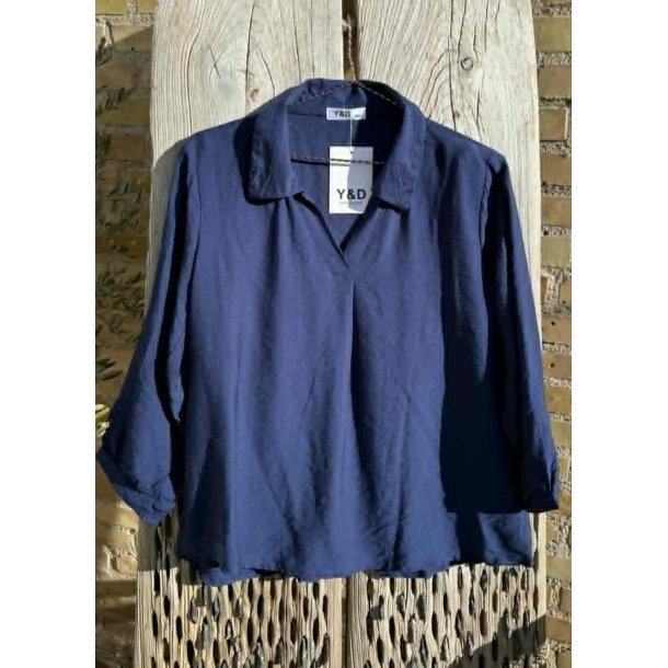 Melissa Blouse- Navy