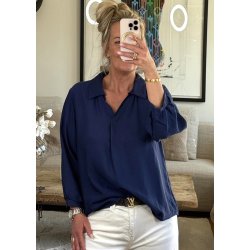 Melissa Blouse- Navy 