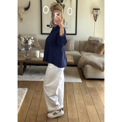 Melissa Blouse- Navy 