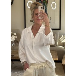 Melissa Blouse- white 
