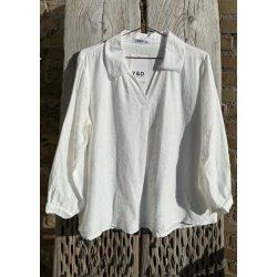 Melissa Blouse- white