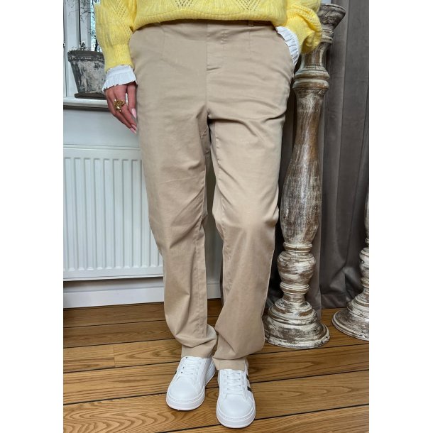Mia Re Chino Hw Pant- Humus
