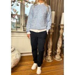 Mia Re Chino Hw Pant- Sky Captain