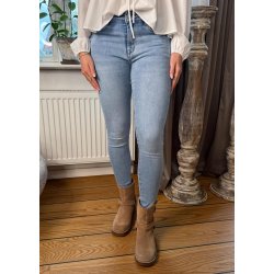 Milas Heart Push Up  Jeans- blue