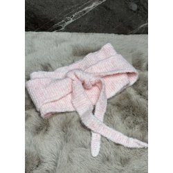 Milla Knit Scarf- Rose