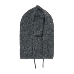 Milu Knit Balaclava- Medium grey me