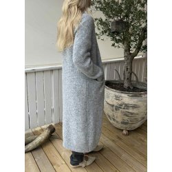 Milu Ls Lo Long Knit Cardigan-mediu