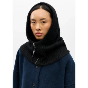 Milu Zip Balaclava- Black