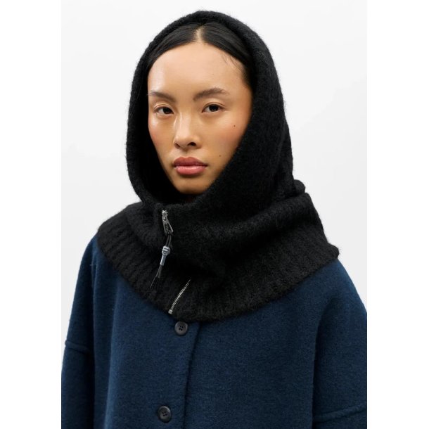 Milu Zip Balaclava- Black